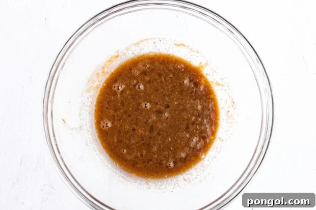 Meatloaf spice mixture in large glass bowl