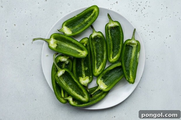 air fryer jalapeño poppers step 1