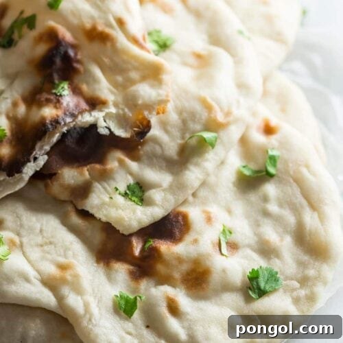 Perfect homemade Naan