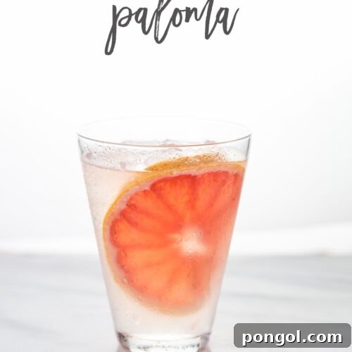 Vanilla Paloma - grapefruit, tequila, Dry Vanilla Soda. Perfectly refreshing and simple with a sweet twist // 40 Aprons