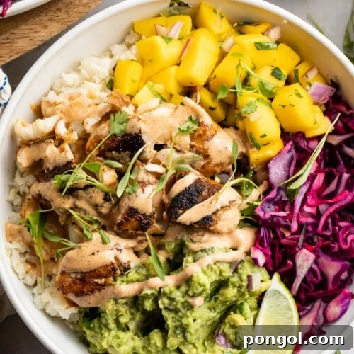 Whole30 Fish Taco Bowl